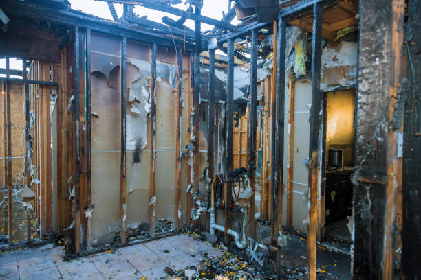 Professional Fire Damage Repair technician working in Perryton, TX